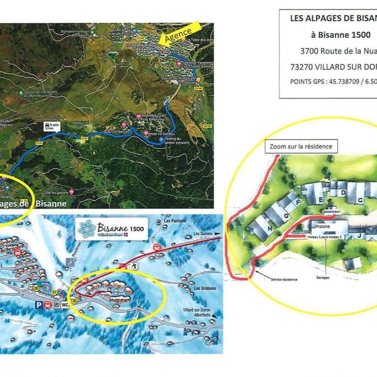 Duplex 5 Pièces avec Piscine et Parking - 10 Pers. Les Saisies - Appartement 4 Chambres - 18