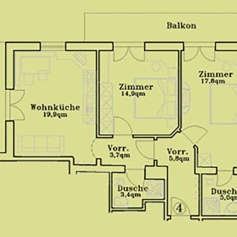 Tommelehof - Appartamento con 2 Camere da Letto - 8