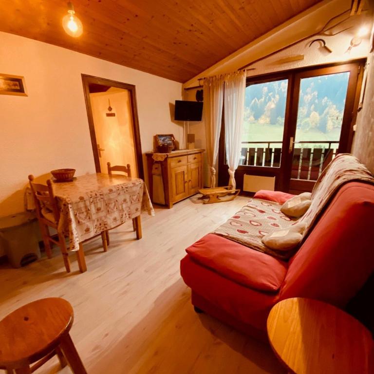 Appartement cosy 4 pers. avec balcon et vue à La Clusaz - FR-1-459-218 - Apartment - 1