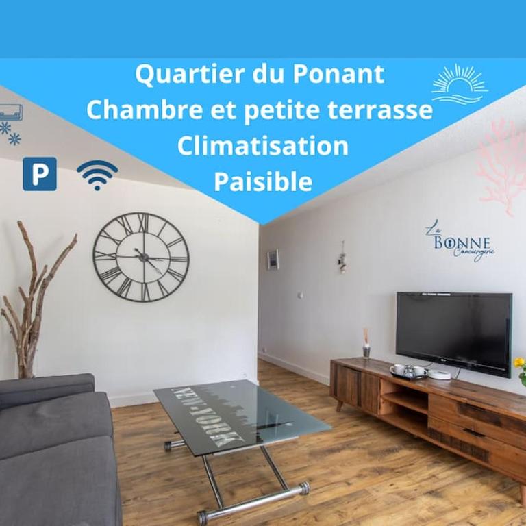 Le Corail * Charmant T2 * Clim Réversible * Ponant * Rénové * Lumineux - Apartment mit 1 Schlafzimmer - 1