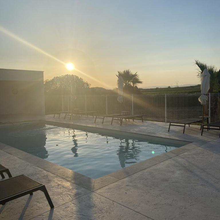 Gîte 2p avec piscine sur un domaine de 3Ha - Maison 1 Chambre - 11