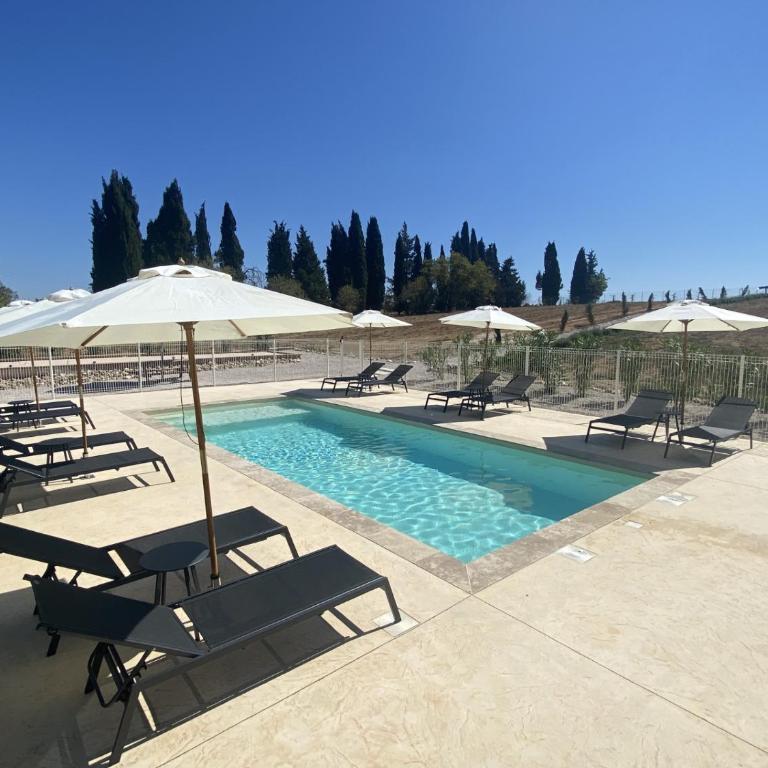 Gîte 2p avec piscine sur un domaine de 3Ha - Maison 1 Chambre - 10