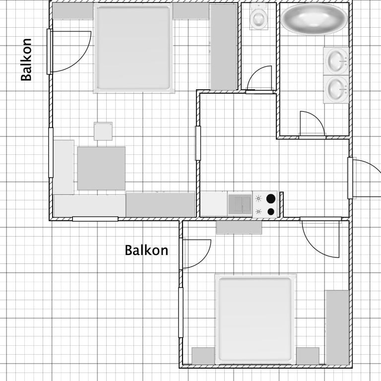 Apart Garni Eveline - Studio - 6
