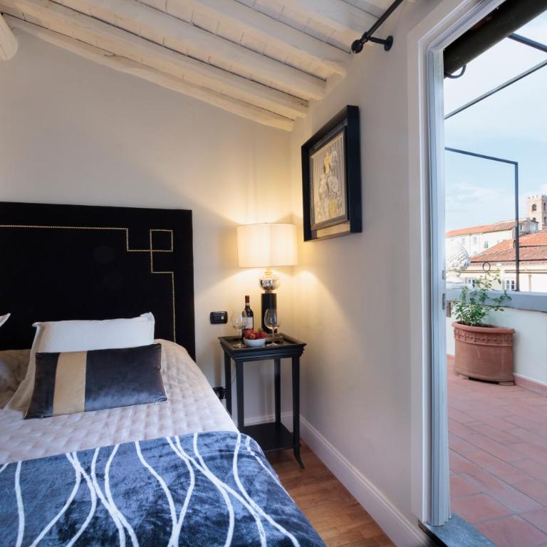 Toscana Lucca centro attico esclusivo con grande terrazza panoramica - Casa con 1 Camera da Letto - 37