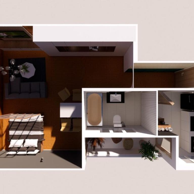 Primeroses I 43m2 I Balcony I Near the centre 9 min - Appartement 1 Chambre - 10