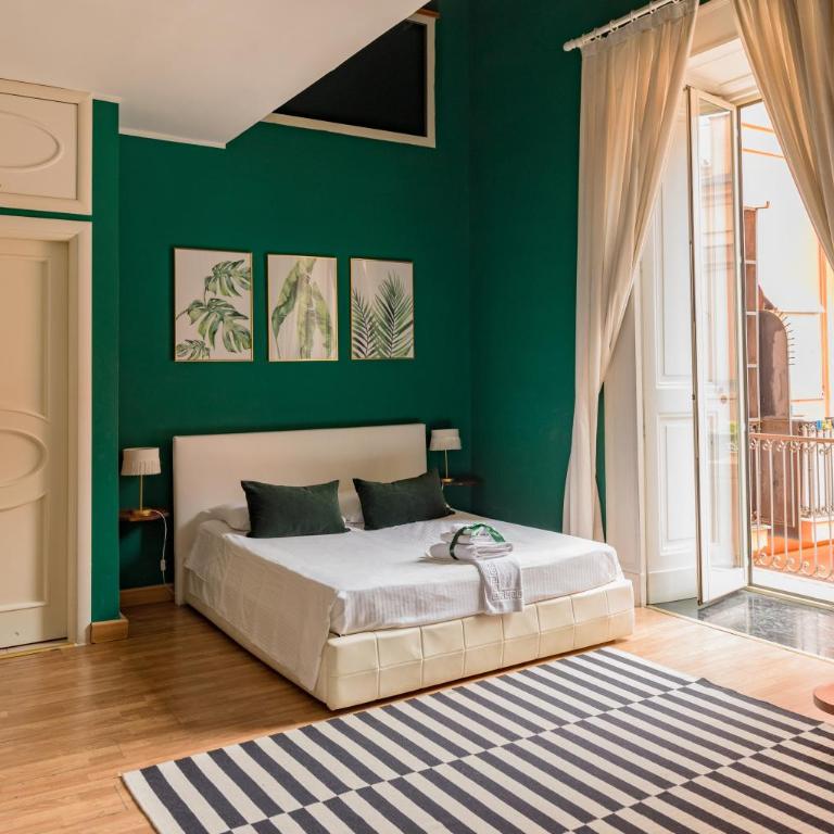 B&B Ruffo di Bagnara Palazzo Monumentale - Suite Familiare con Balcone - 1