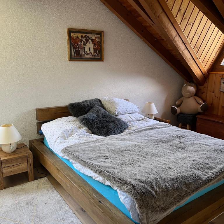 Chalet Les Rhodos appartement le Yeti - Apartment mit 3 Schlafzimmern (6 Erwachsene) - 11