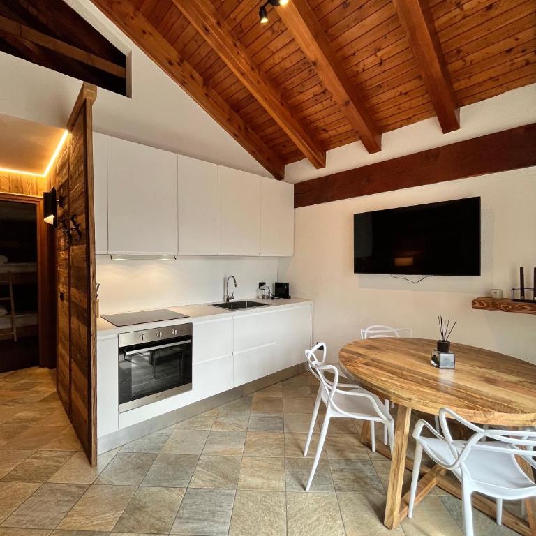 Chalet Mont Blanc de Courmayeur - Apartment mit 2 Schlafzimmern - 2