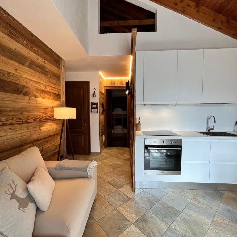 Chalet Mont Blanc de Courmayeur - Apartment mit 2 Schlafzimmern - 3