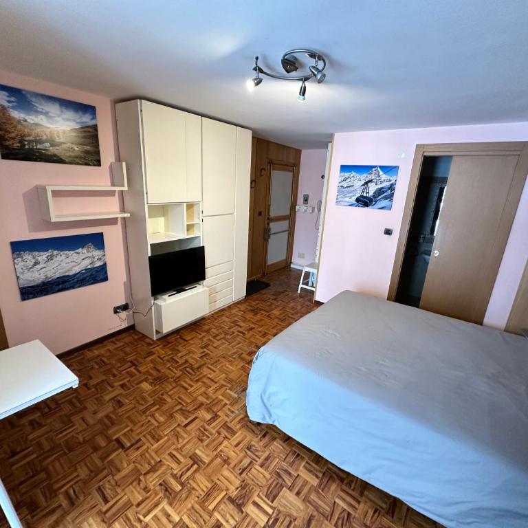 Appartamento Centro Breuil - Monolocale con Vista Montagna - 2