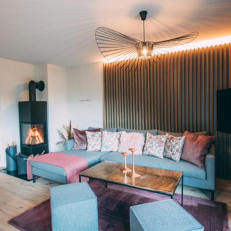 Boutique ChaletS Alpi mit Sauna & Kino - Haus mit 5 Schlafzimmern, Sauna und Kinoraum (rot) - 53