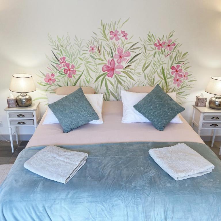 VILLA CANZOMY - Chambre Lit King-Size - Vue sur Piscine - 1