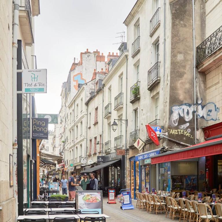 LA LOGE DES CARMES -Coeur de Nantes WIFI - Apartment mit 1 Schlafzimmer - 9