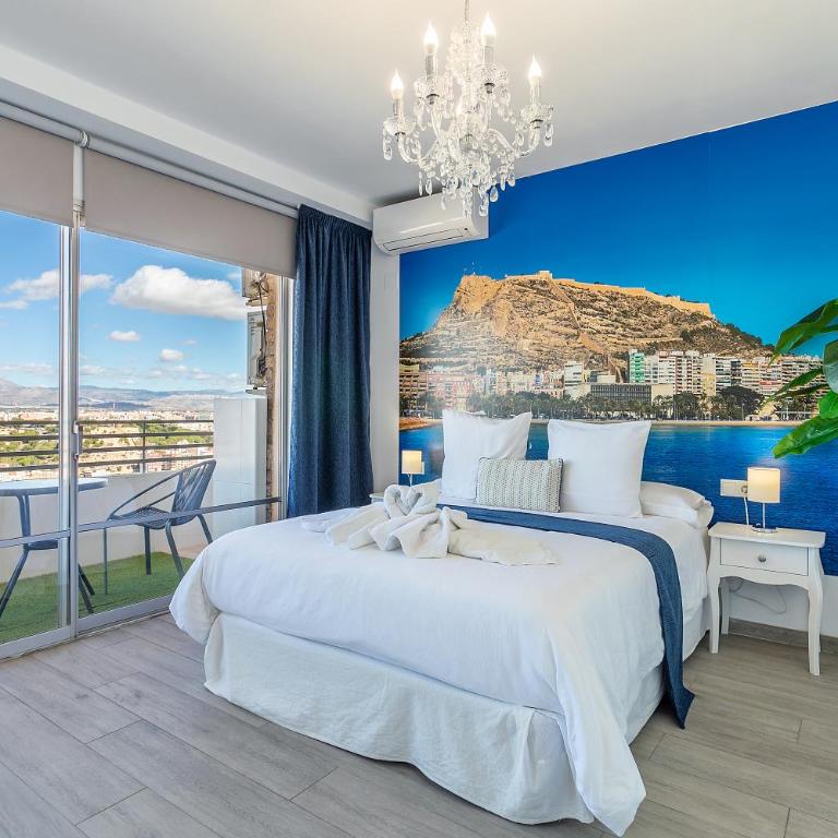Sky Suites Alicante - One-Bedroom Apartment with Mountain View 28th floor - 16