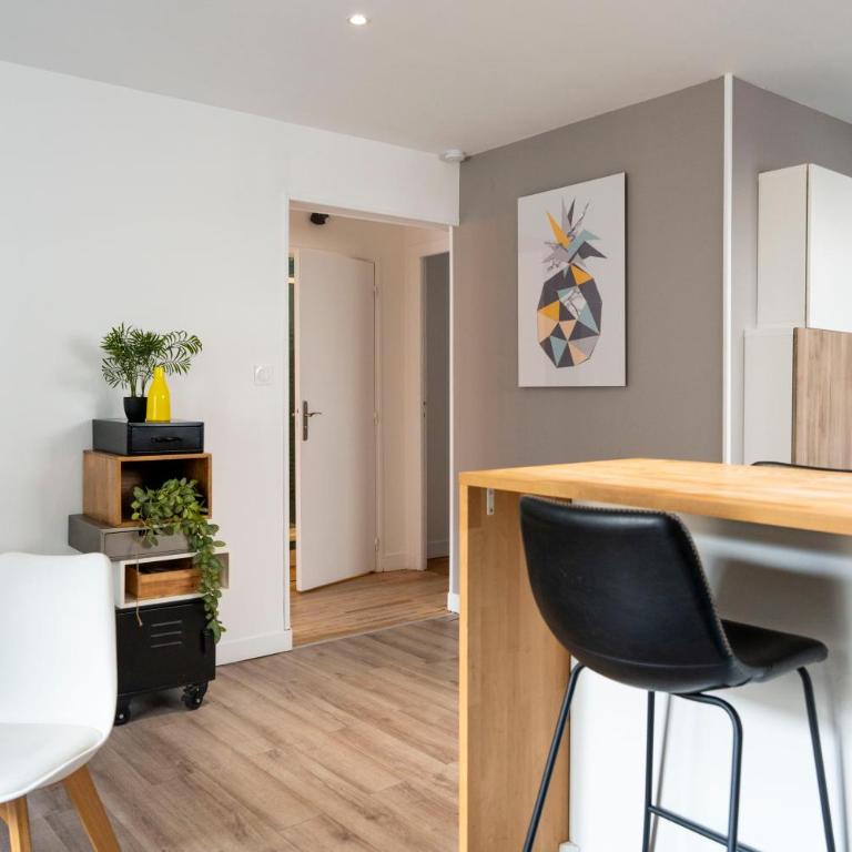 T3 lumineux 60m2 - port & centre - Caen - 4 pers - Apartment mit 2 Schlafzimmern - 14
