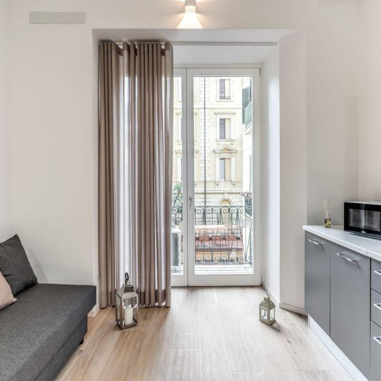 Vatican Portrait Suites - Apartment mit 1 Schlafzimmer und Balkon - 5