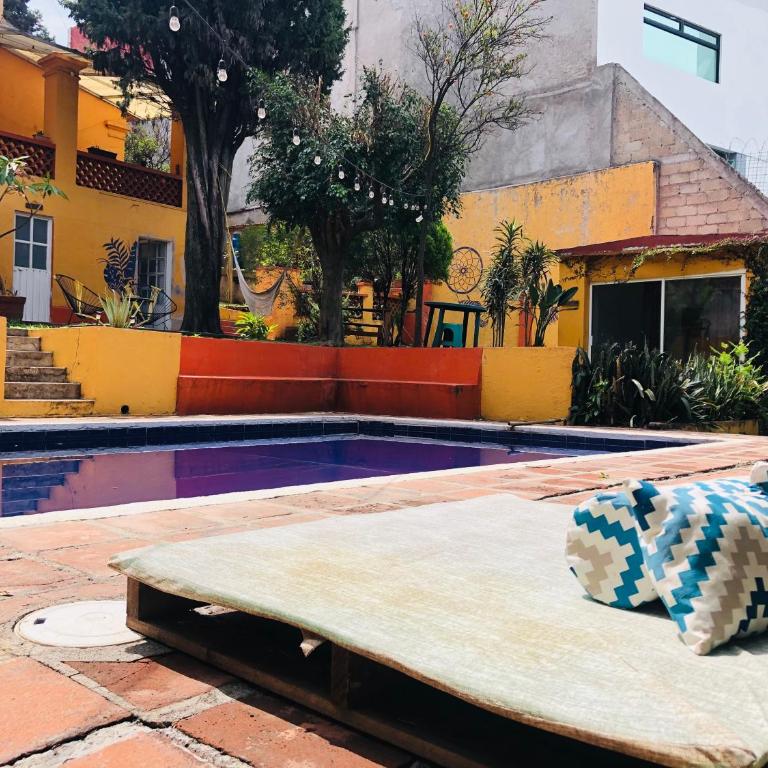 Bungalito en Cuernavaca - Habitación Doble con vistas a la piscina - 9