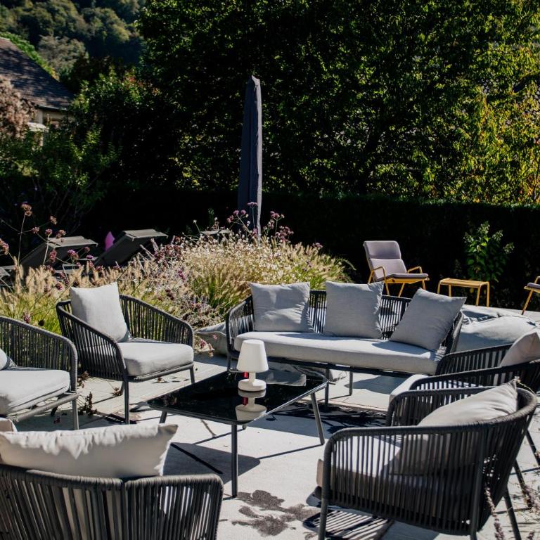 Villa du Pré Vernet - piscine, jardin, climatisation, proche lac - Villa - 35