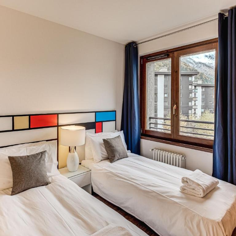 Apartment Alpes IV, Alpes Agency, Central Chamonix, sleeps 4 - Apartment mit 2 Schlafzimmern - 18
