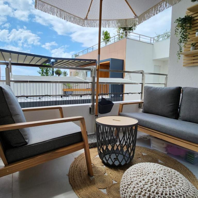 Marelis condo with sea view - Apartman sa 1 Spavaćom Sobom - 1