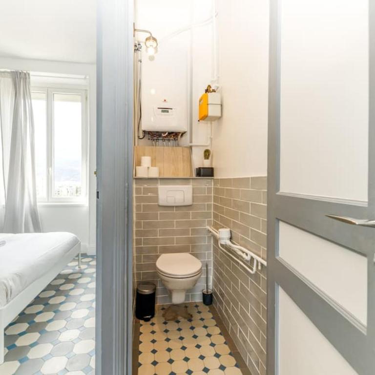 Esprit vintage: lit double, balcon, wifi, équipé+ - Appartement 1 Chambre - 17