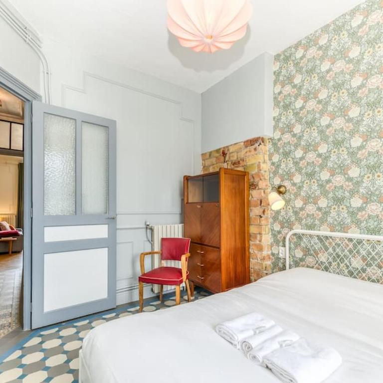 Esprit vintage: lit double, balcon, wifi, équipé+ - Appartement 1 Chambre - 33