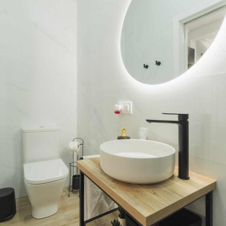 Jacuzzi Amanecer de Plata Decoración Romántica - Apartamento de 1 dormitorio - 18