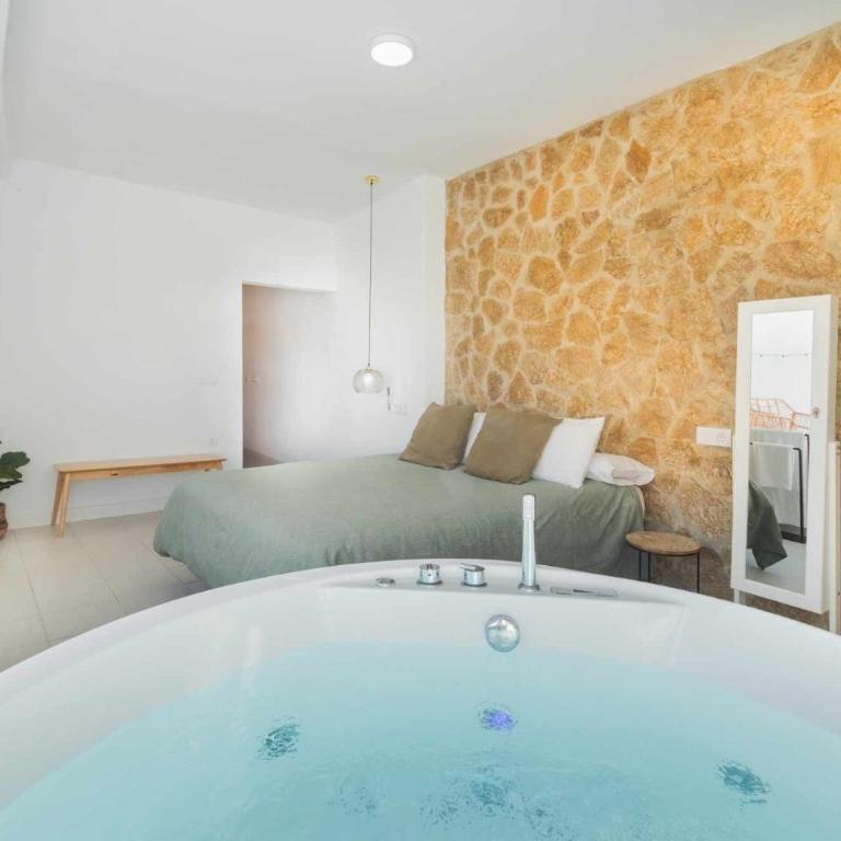 Jacuzzi Amanecer de Plata Decoración Romántica - Apartamento de 1 dormitorio - 2