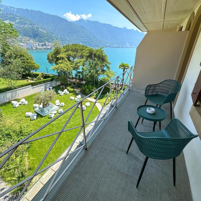 La Villa - Standardzimmer mit Balkon, Garten- und Seeblick - 2