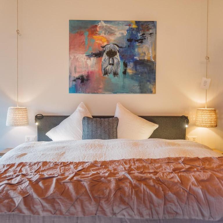 Hotel Walliserkanne - Suite mit 2 Schlafzimmern - 3
