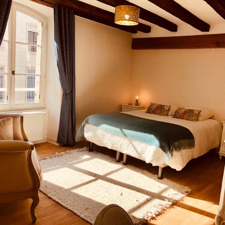 L’AMANTINE Chambres d’hôtes et gîte - Chambre Double avec Salle de Bains Privative - 7