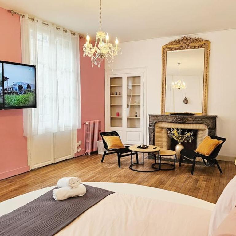 Elegencia-T2 de charme-Hyper centre-Fibre - Appartement 1 Chambre - 33