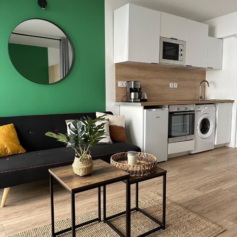 L’Atelier Sauvage - Studio Paisible Triangle d'Or - Apartamento de 1 dormitorio - 8