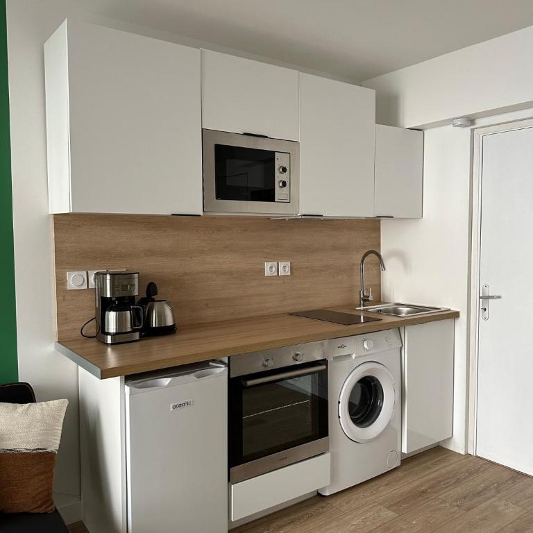 L’Atelier Sauvage - Studio Paisible Triangle d'Or - Apartamento de 1 dormitorio - 11