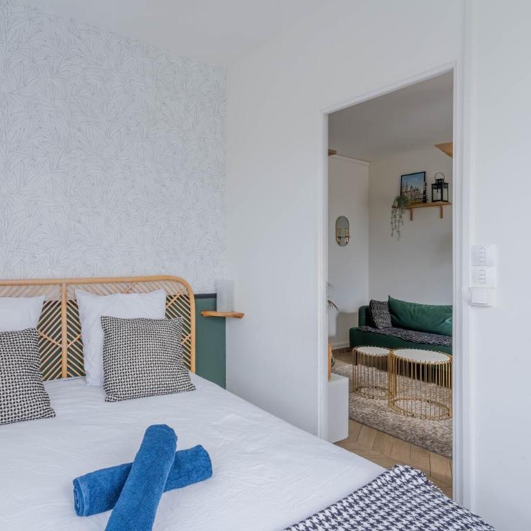 Superbe appart chic, hyper centre, vue château, Parking inclus - Appartamento con 2 Camere da Letto - 11