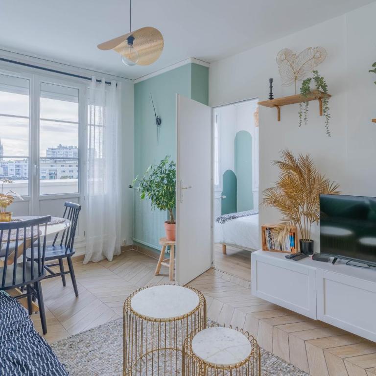 Superbe appart chic, hyper centre, vue château, Parking inclus - Appartamento con 2 Camere da Letto - 10
