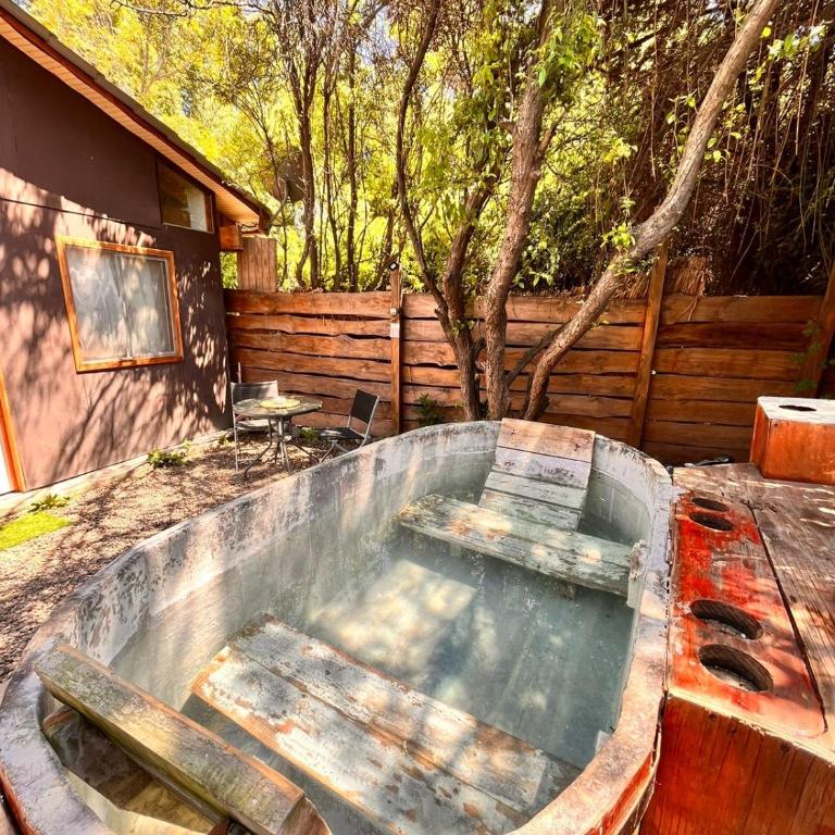 El Encanto del Manzano & Espacio Vittalia Spa - Cabaña con vistas al jardín - 1