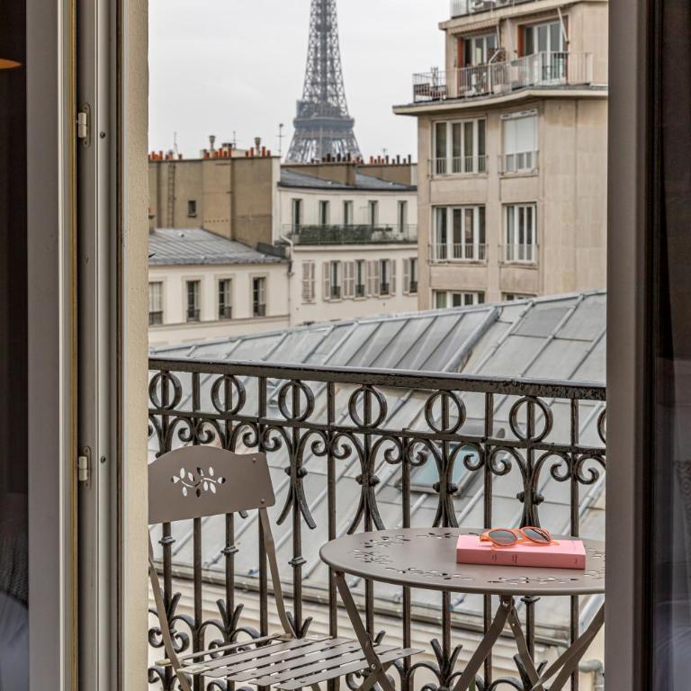 Splendid Hôtel - Habitación Doble con vistas a la torre Eiffel - 11