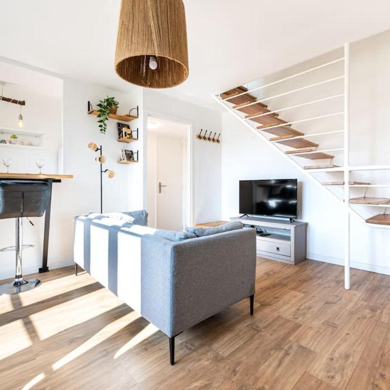 4 personnes - 2 chambres -fibre - balcon - confort - Appartement 2 Chambres - 1