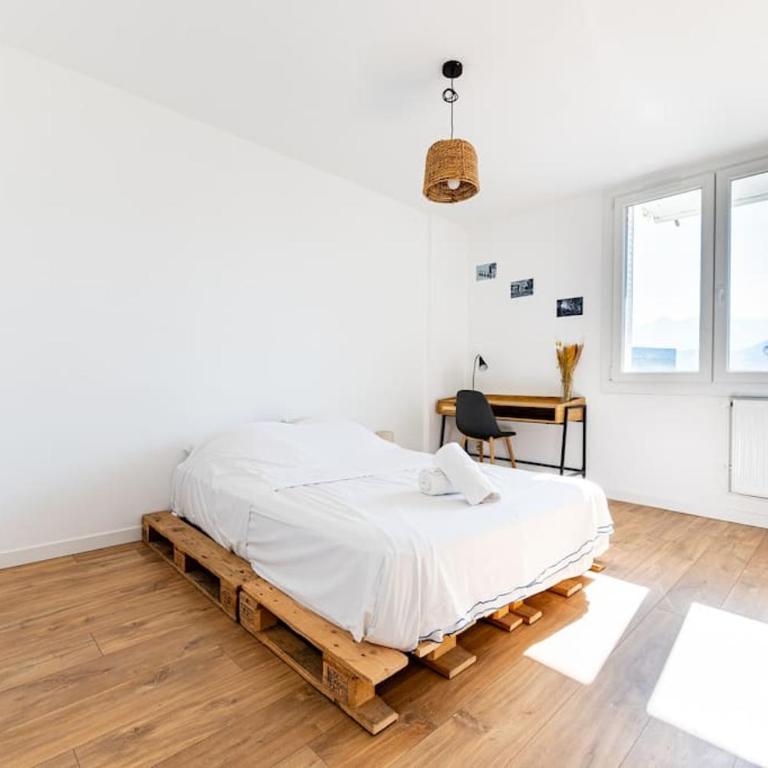4 personnes - 2 chambres -fibre - balcon - confort - Appartement 2 Chambres - 5