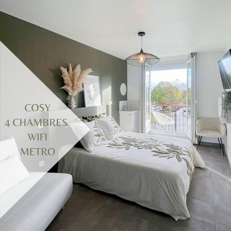 Auteuil • 4 Chambres • Wifi • Métro à 400m - Apartamento - 1