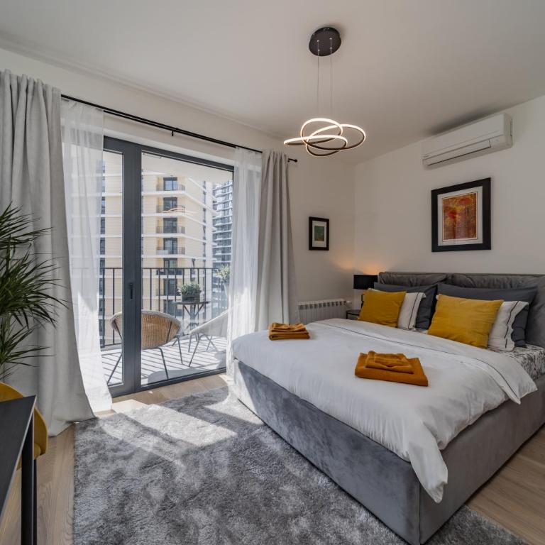 Chic Studio on the Belgrade's Waterfront - One-Bedroom Apartment - 1