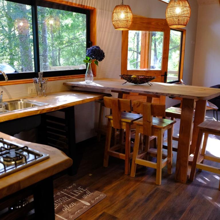 Cabaña Bosque Río - Three-Bedroom House - 4