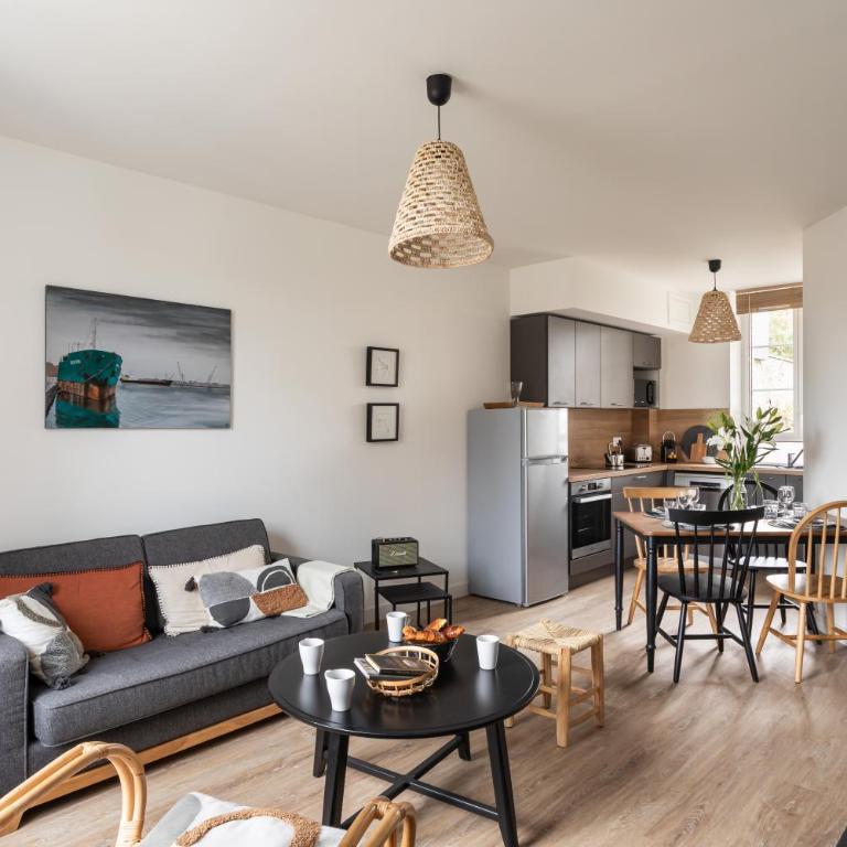 Le Cargo - A 300m de la plage de Rochebonne - Appartement 2 Chambres - 7