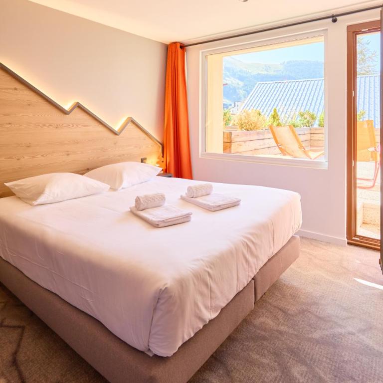 Hotel Base Camp Lodge - Les 2 Alpes - Chambre Double - Vue sur Montagne - 1