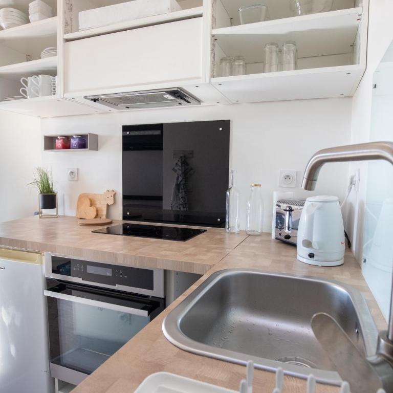 L'Isle en Blanc - 4 couchages - Hypercentre - Clim - Wifi - Appartement 1 Chambre - 13