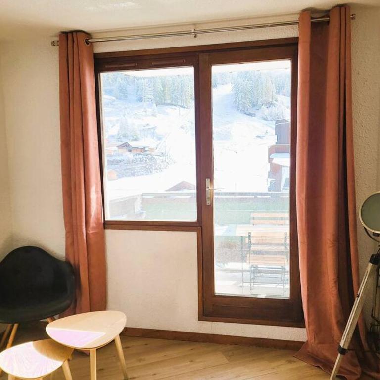 Appartement 4pers rénové de 24M2 pied des pistes - Monolocale con Vista Montagna - 13