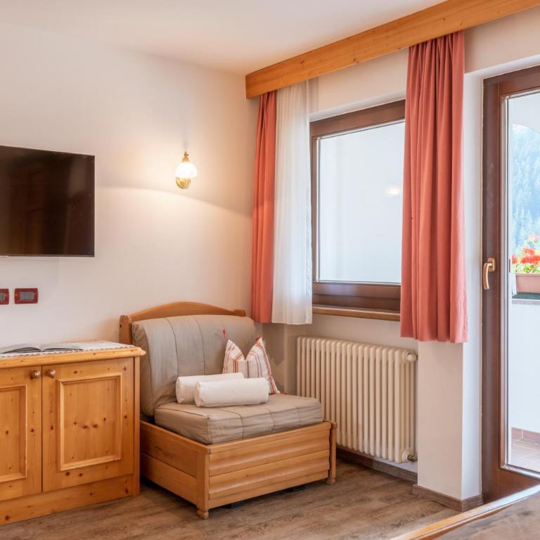 Residence Prapoz - Appartamento con 1 Camera da Letto (2 Adulti) - 12