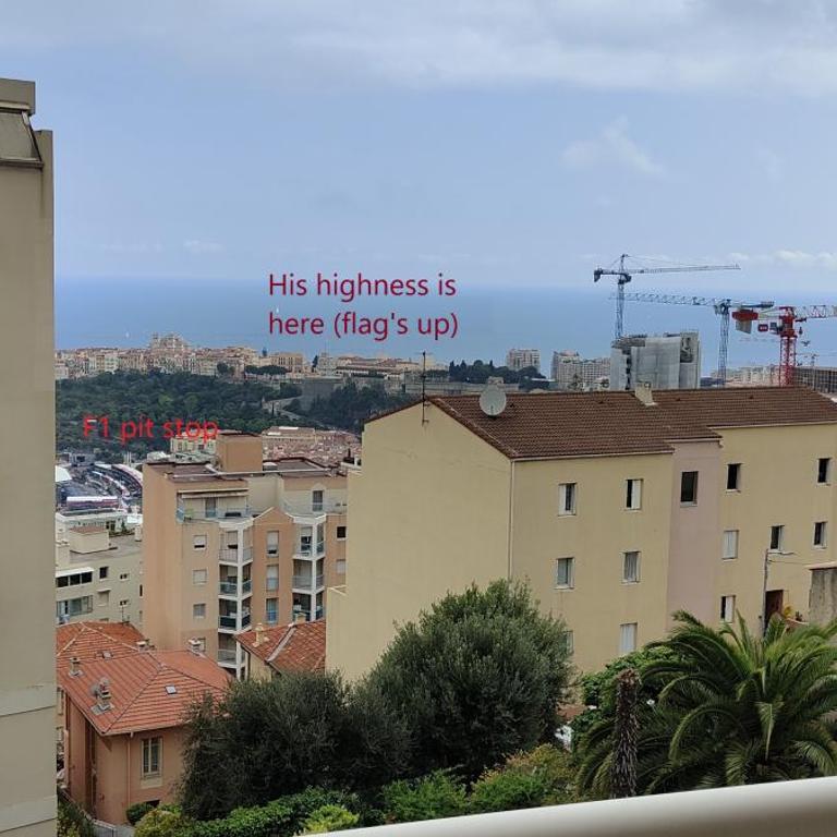 Appartement lumineux à Beausoleil (proche Monaco) - Studio mit Meerblick - 9