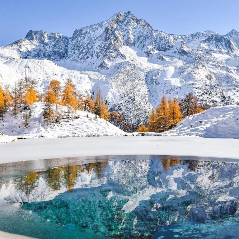 Le Panorama - Appartement 54 à Arolla face aux montagnes à 150m des pistes - Apartment mit 2 Schlafzimmern - 34